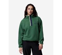 Polaire Columbia Helvetia II Cropped Half Snap vert forêt femme - XS