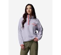 Polaire Columbia Helvetia II Cropped Half Snap violet clair femme - XS