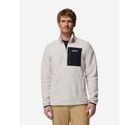 Polaire Columbia Jasper Ridge Pebbled Half Zip blanc perle noir - M