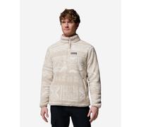 Polaire Columbia Rugged Ridge High Pile Half Zip beige blanc - S