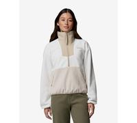 Polaire Columbia Sequoia Grove Half Zip Fleece blanc beige femme - S