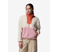 Columbia - Women's Sequoia Grove 1/2 Zip Fleece - Pull polaire - L - chalk / eraser pink / tuscan