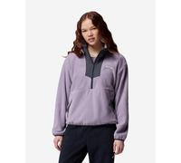 Columbia Femme Sequoia Grove Half Zip Fleece Pull en Polaire, Shale Violet, Requin, Requin, L EU