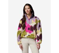Polaire Columbia Sequoia Grove Printed Half Zip violet rose vert femme - M