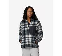 Polaire Columbia West Bend Quarter Zip II noir blanc femme - S