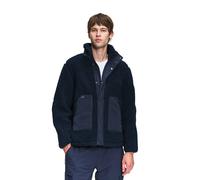 Polaire coupe-vent zipée Aigle AIW25MFLE008 Bleu XL