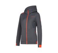 Polaire d'escalade La Sportiva Mood Hoody W (Carbon/Cherry Tomato) Femme M