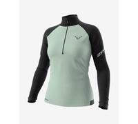 Polaire Dynafit Speed Polartec Half Zip vert blanc femme - S