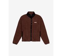 Polaire Element Classic Sherpa Full Zip marron foncé noir - L