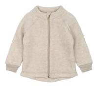 Polaire en laine bÃ©bÃ© Mikk-Line Blanc 12 mois