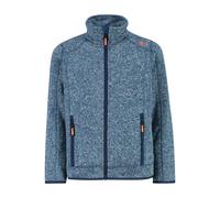 CMP - Boy's Jacket Jacquard Knitted - Veste polaire - 140 - midnight / carrot