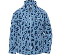 Didriksons - Kid's Monte Printed Full-Zip - Veste polaire - 140 - penguino blue