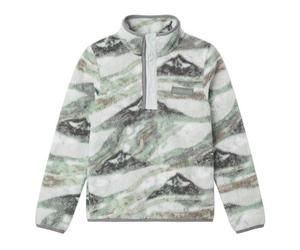 Polaire enfant filles Columbia Helvetia II Printed Half Snap Fleece Beige 8 ans