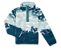 Columbia - Polaire demi-pressionnée -Enfant - Helvetia II Printed Half Snap Fleece Crushed Blue Sisters Everblue - Taille Enfant L - Bleu Bleu L