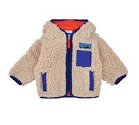 Patagonia - Polaire molletonnée coupe-vent - Baby Retro-X Hoody Dark Natural - Taille Enfant 18 mois - Beige Beige 18 mois
