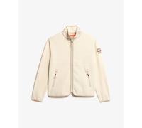 Polaire entièrement zippée femme Superdry Active Blanc XS