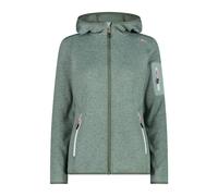 Polaire épaisse à capuche en maille chinée femme CMP 2XS
