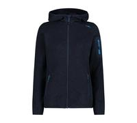 Polaire épaisse à capuche en maille chinée femme CMP XL