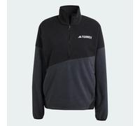 Adidas Terrex Multi Climawarm Half Zip Fleece Noir,Gris S Femme