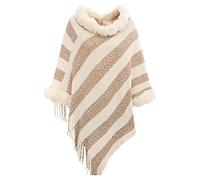 Polaire Femme Chale Pour Poncho Chauffant Laine Chaud Hiver Gilet Plaid Veste D'intérieur Souple Cardigan Echarpes Et Foulards Imprimé