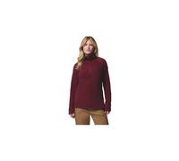 Polaire femme columbia 1 2 zip glacial iv bordeaux