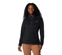 Columbia Veste polaire Benton Springs II – Demi-zip à pressions – Noir M Femme