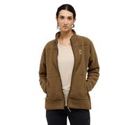 Haglofs Mossa Pile Full Zip Fleece Marron M Femme