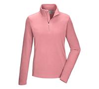 Killtec Femme T-Shirt en Polaire avec col Montant et Fermeture éclair KSW 101 WMN FLC SHRT, hellpink, 42, 40880-000
