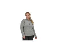 Polaire femme patagonia better sweater 1 4 zip gris