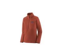Polaire femme patagonia r1 air zip neck rouge