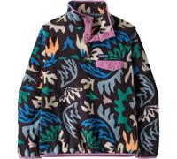 Patagonia - Polaire femme W's LW Synch Snap-T P/O - col montant à pressions - Kaleido Black - XS