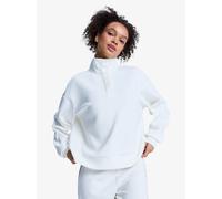 Roxy Rise & Vibe Sweet Full Zip Sweatshirt Blanc XL Femme