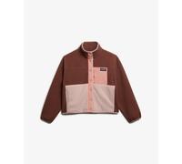 Polaire femme Superdry Colour Block Marron S