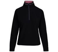 Trespass Polaire femme Skylar - Micropolaire ultralégère semi-zippée 130 g/m² Mûre noir clair M