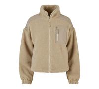 Urban Classics Veste Sherpa Mix Beige Taille XS Femme