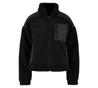 Urban Classics Veste mi-saison Sherpa Mix Jacket Femme Noir Taille XL