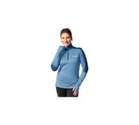Polaire femme vaude livigno halfzip ii bleu