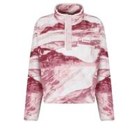 Polaire femmes Columbia Helvetia II Printed Cropped Half Snap Bordeaux EU XL