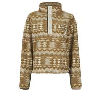 Polaire femmes Columbia HELVETIA II PRINTED CROPPED HALF SNAP FLEECE Beige EU S