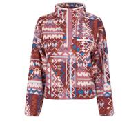 Polaire femmes Columbia Helvetia II Printed Cropped Half Snap Fleece Bordeaux EU S