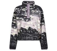 Columbia - Polaire imprimée demi-pressionnée - Helvetia II Printed Cropped Half Snap Shale Purple Sisters pour Femme - Taille XL - Rose Rose XL