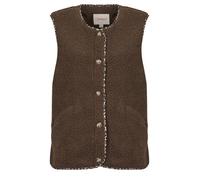 Polaire femmes Only ONLBABY TEDDY VEST Marron EU XS