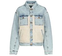 Polaire femmes Rip Curl CRUISIN SHERPA DENIM JACKET Bleu EU L