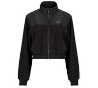 Polaire femmes Tommy Jeans TJW FABRIC MIX FLEECE ZIP THRU Noir EU M
