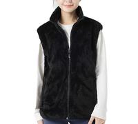 Polaire Fleece Chauffante Homme Femme Vetement Chauffant Hiver Double Interrupteur Réglable avec 9 Zones De Chauffé Veste sans Manches Gilet Chauffant Chargement USB pour Camping Ski en Plein Air