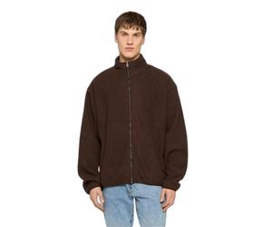 Polaire FULL zippÃ©e DEF Marron XL