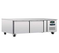 Polaire g599 2 porte de congélateur Préparation Compteur, 282 L