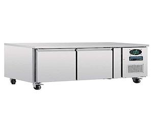 Polaire g599 2 porte de congélateur Préparation Compteur, 282 L