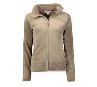 Geographical Norway UPALINE LADY - Polaire Chaude Douce Femme Confortable - Veste Hiver Chaud Femmes Doux - Sweat Epais Longues Manches - Pull Parfait Fourrure Confort TAUPE L&NBSP;