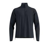 Polaire Grid Fleece 1/2 Zip Black Melange XL